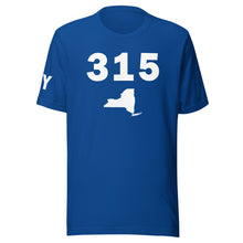 Load image into Gallery viewer, 315 Area Code Unisex T Shirt
