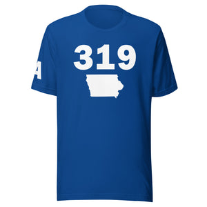 319 Area Code Unisex T Shirt