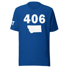 Load image into Gallery viewer, 406 Area Code Unisex T Shirt