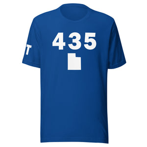 435 Area Code Unisex T Shirt