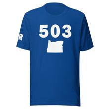 Load image into Gallery viewer, 503 Area Code Unisex T Shirt