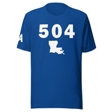 Load image into Gallery viewer, 504 Area Code Unisex T Shirt