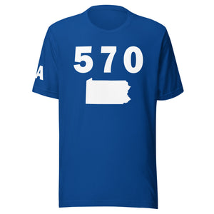570 Area Code Unisex T Shirt