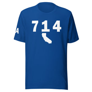 714 Area Code Unisex T Shirt