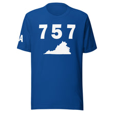 Load image into Gallery viewer, 757 Area Code Unisex T Shirt