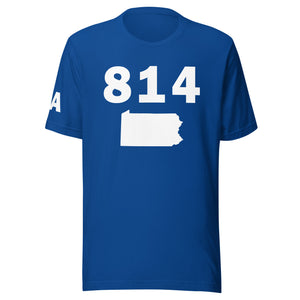 814 Area Code Unisex T Shirt