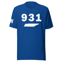 Load image into Gallery viewer, 931 Area Code Unisex T Shirt