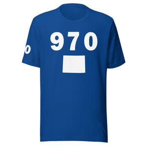 970 Area Code Unisex T Shirt