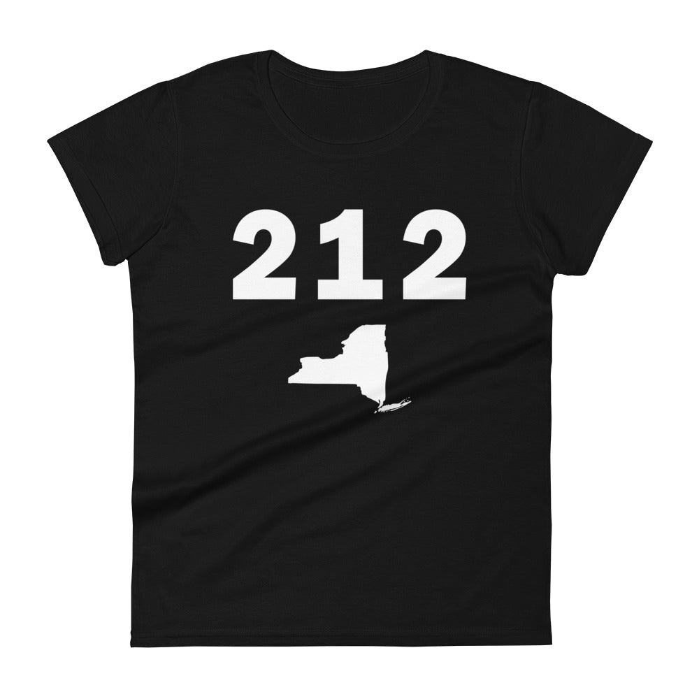 212 Area Code Women's Fashion Fit T Shirt