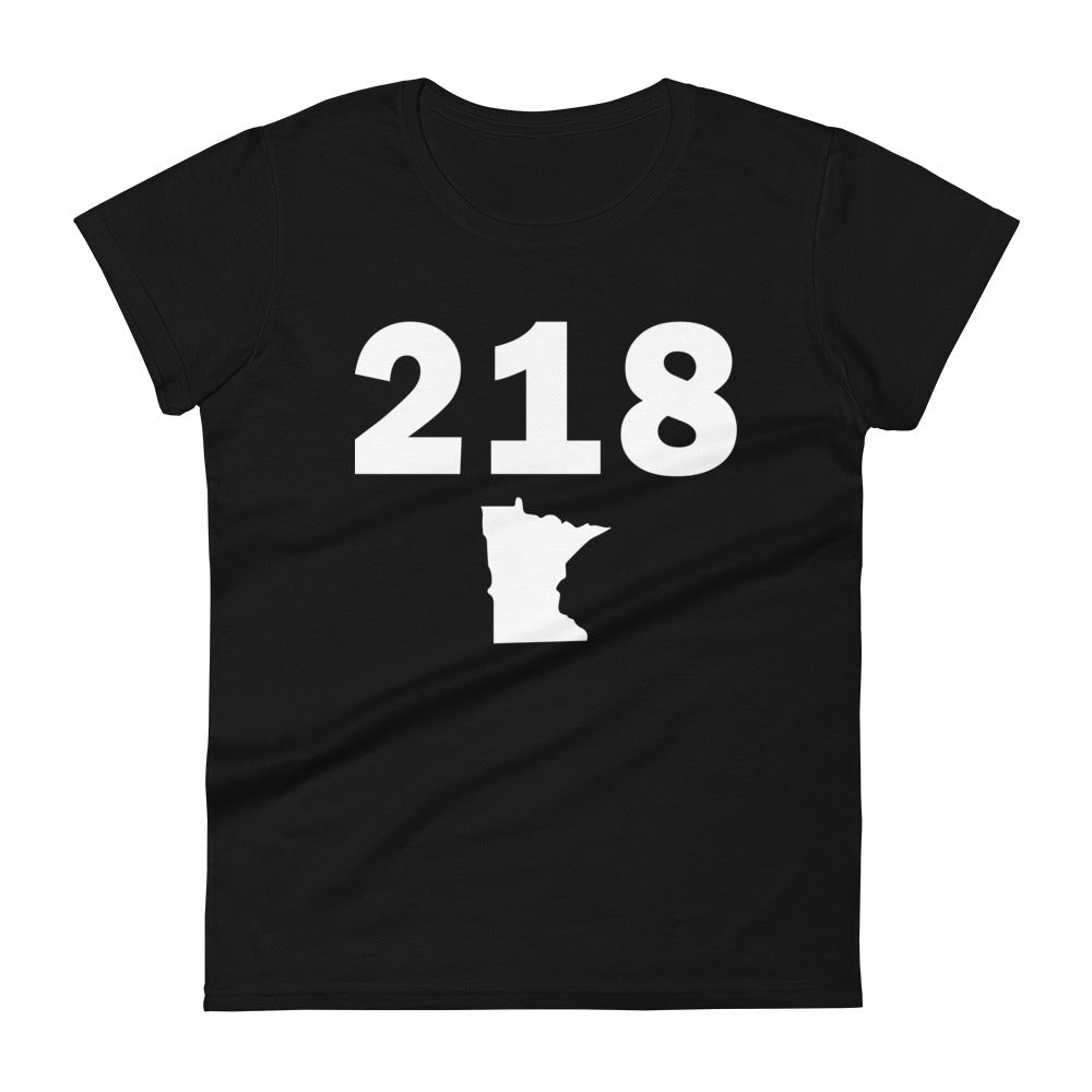 218 Area Code Women's Fashion Fit T Shirt