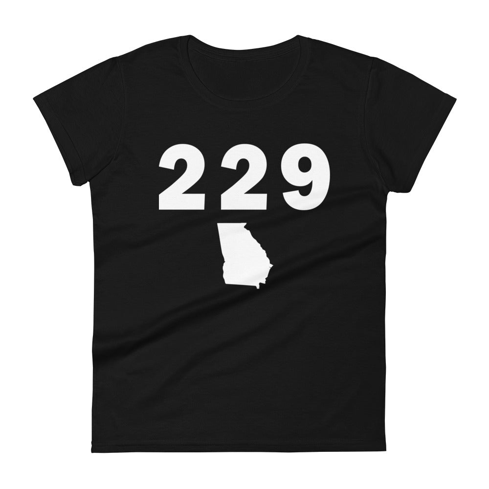 229 Area Code Women's Fashion Fit T Shirt