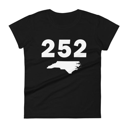 252 Area Code Women's Fashion Fit T Shirt