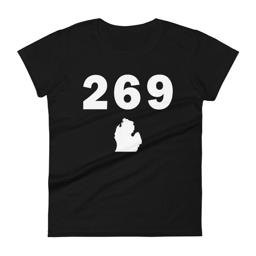 269 Area Code Women's Fashion Fit T Shirt