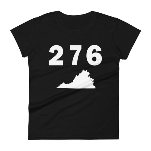 276 Area Code Women's Fashion Fit T Shirt