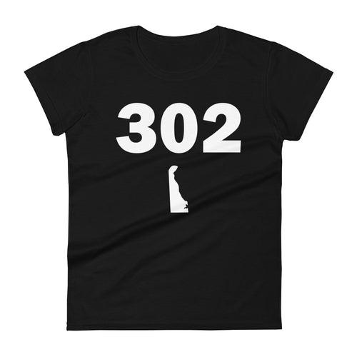 302 Area Code Women's Fashion Fit T Shirt