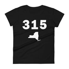 Load image into Gallery viewer, 315 Area Code Women&#39;s Fashion Fit T Shirt