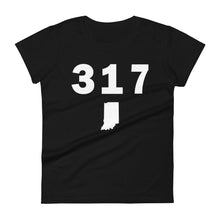 Load image into Gallery viewer, 317 Area Code Women&#39;s Fashion Fit T Shirt