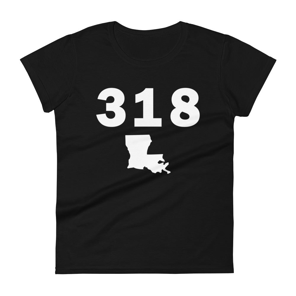 318 Area Code Women's Fashion Fit T Shirt