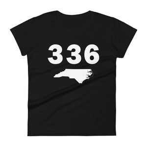 336 Area Code Women's Fashion Fit T Shirt