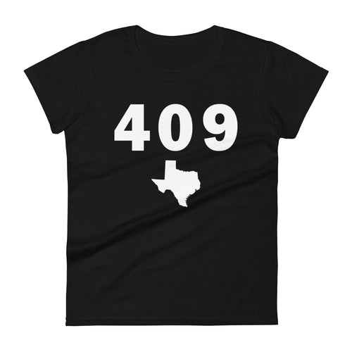 409 Area Code Women's Fashion Fit T Shirt