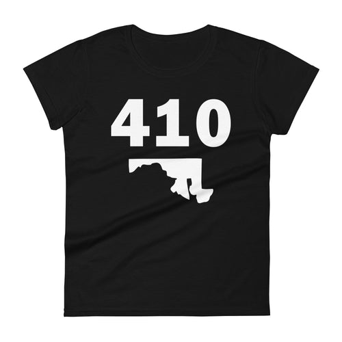 410 Area Code Women's Fashion Fit T Shirt