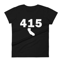 Load image into Gallery viewer, 415 Area Code Women&#39;s Fashion Fit T Shirt