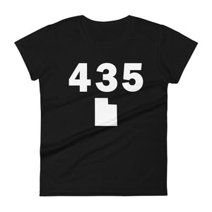 435 Area Code Women's Fashion Fit T Shirt