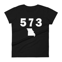 Load image into Gallery viewer, 573 Area Code Women&#39;s Fashion Fit T Shirt