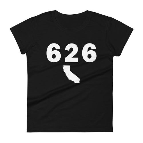 626 Area Code Women's Fashion Fit T Shirt