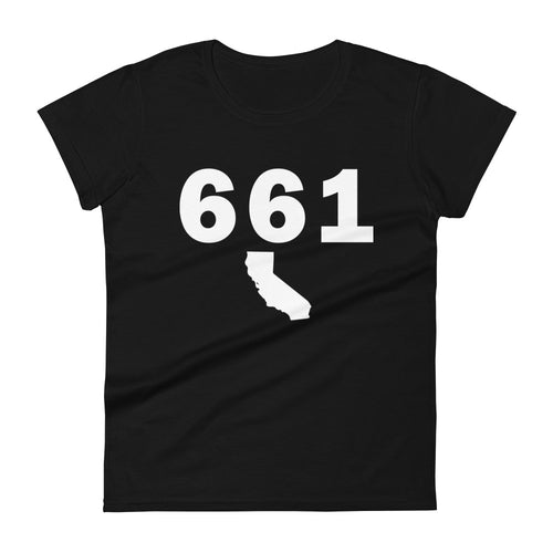 661 Area Code Women's Fashion Fit T Shirt