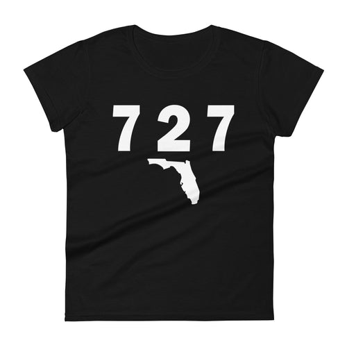 727 Area Code Women's Fashion Fit T Shirt