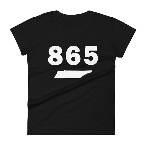 865 Area Code Women's Fashion Fit T Shirt