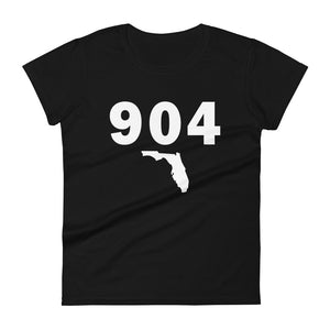 904 Area Code Women's Fashion Fit T Shirt