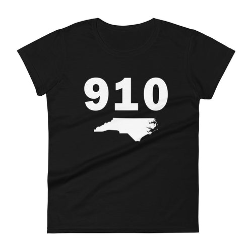 910 Area Code Women's Fashion Fit T Shirt