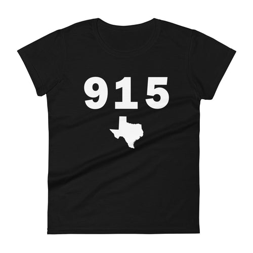 915 Area Code Women's Fashion Fit T Shirt