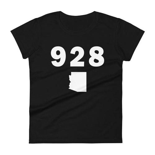 928 Area Code Women's Fashion Fit T Shirt