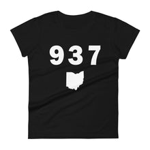 Load image into Gallery viewer, 937 Area Code Women&#39;s Fashion Fit T Shirt
