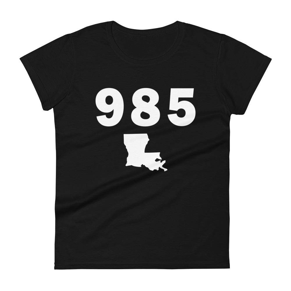 985 Area Code Women's Fashion Fit T Shirt