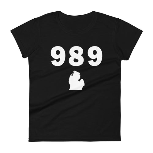 989 Area Code Women's Fashion Fit T Shirt