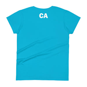 510 Area Code Women's Fashion Fit T Shirt