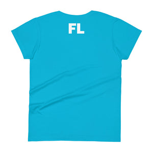 561 Area Code Women's Fashion Fit T Shirt