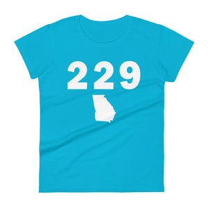 229 Area Code Women's Fashion Fit T Shirt