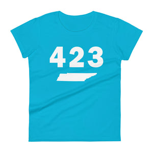 423 Area Code Women's Fashion Fit T Shirt