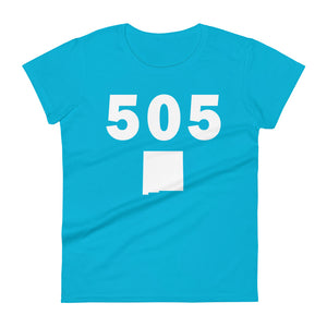 505 Area Code Women's Fashion Fit T Shirt