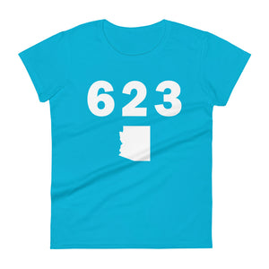 623 Area Code Women's Fashion Fit T Shirt