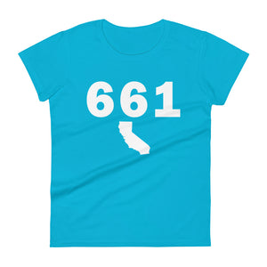 661 Area Code Women's Fashion Fit T Shirt