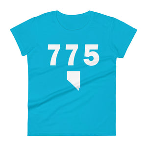 775 Area Code Women's Fashion Fit T Shirt