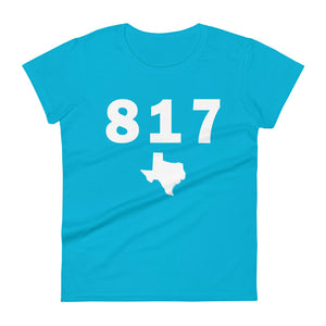 817 Area Code Women's Fashion Fit T Shirt