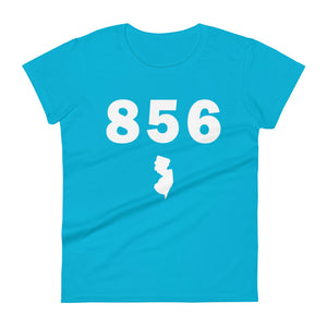 856 Area Code Women's Fashion Fit T Shirt