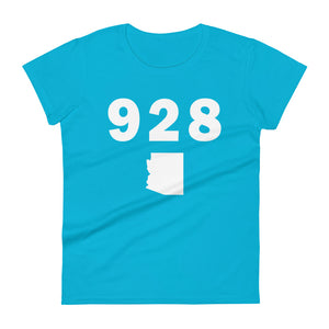 928 Area Code Women's Fashion Fit T Shirt